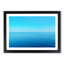 Blue Ocean Horizon - Picture Frame Photograph Print-55686957-55686960