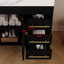 Meuble-lavabo sur pied 36 po avec lavabo en céramique et plateau en faux marbre 36 po
