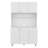 White 6-door Kitchen Storage Cabinet