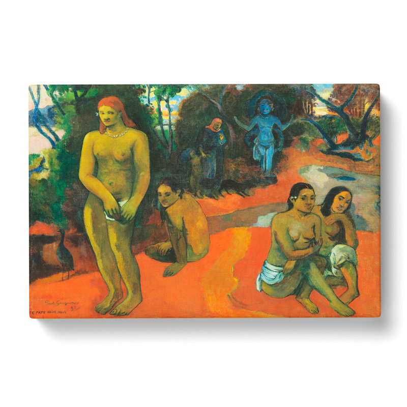 Delectable Waters by Paul Gauguin - Wrapped Canvas, 40cm H x 60cm W x 3cm D
