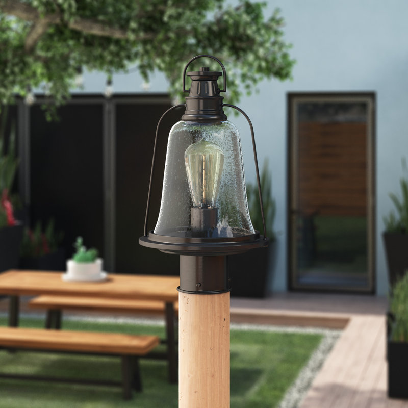 Lampadaire d'extérieur 1 lumière 14,8 po Marilou