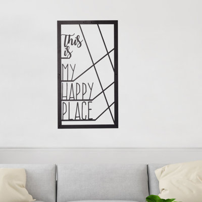 Abstract Wall Decor on Metal