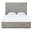 Ensemble de chambre configurable avec lit plateforme en bois massif Annebelle