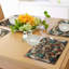 Ensemble de 4 napperons rustiques Ambesonne
