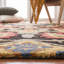 Pinson Floral Wool Hand Hooked Area Rug-1051176300