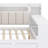 Multifunctional Daybed with Integrated Desk, Storage Shelves, and Expandable Trundle, Featuring Built-in Charging Station and LED Lighting-234523214