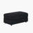 Comfortable Spring Armchair and Ottoman Set with Cup Holder and Corduroy-898069722
