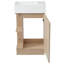   Ensemble de meuble-lavabo moderne simple 18,6 po Sangre, armoire de rangement réversible pour petits espaces Sangre-635742529