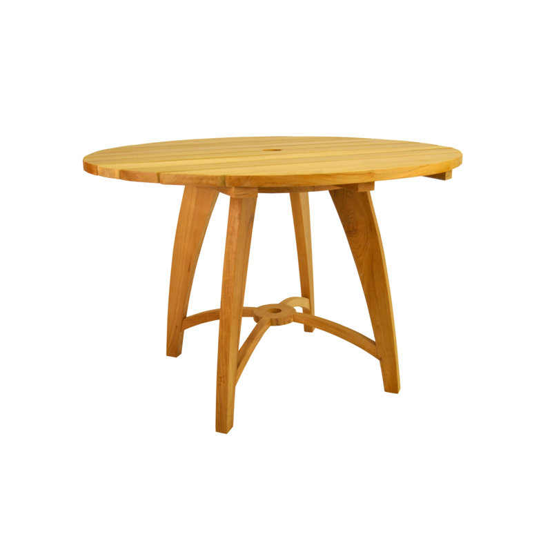 Cadense Outdoor Round Teak Coffee Table