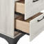 Table de chevet 2 tons Contemporary