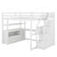 Lit mezzanine double avec bureau et tablettes-1101488713