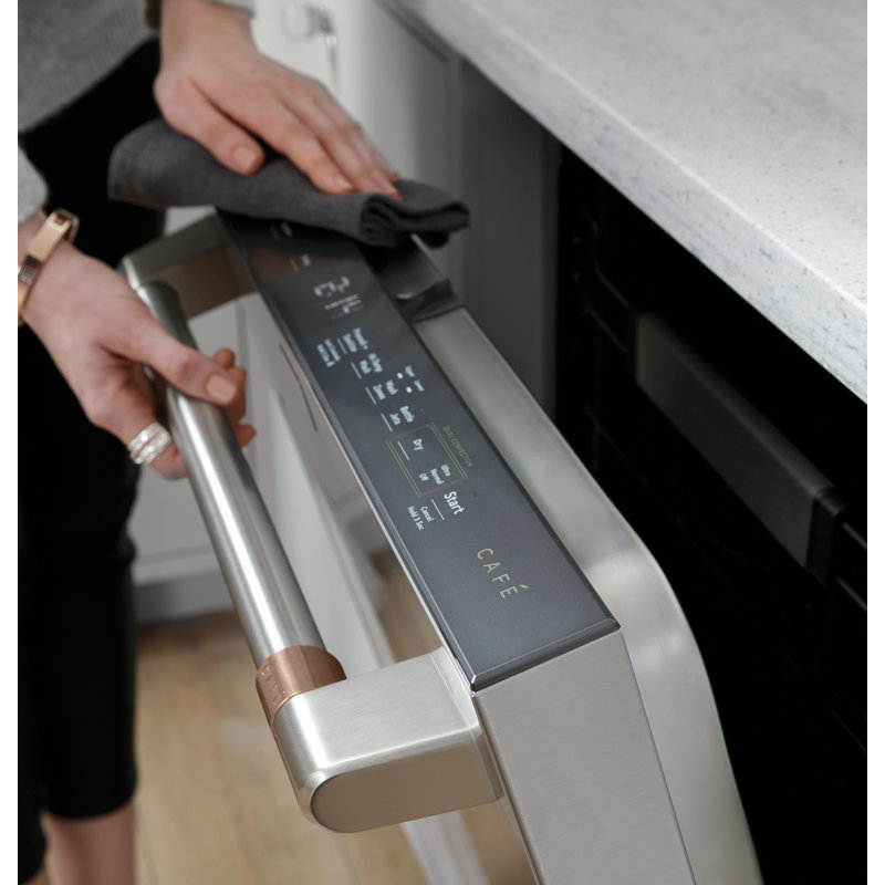 24" 39 dBA Smart Built-In Button Control Dishwasher, Stainless Steel