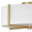 Plafonnier semi-encastré 3 lumières 19,5 po Axis-1301421799-1301421798