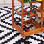 Solid Wood Top Kitchen Cart