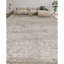 Tapis gris de haute qualité noué à la main