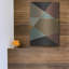 Art mural en métal «Abstract Geometric 8» par Gary Williams, Corrigan Studio®-1189105381