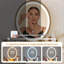 Ensemble coiffeuse avec miroir Mclarty