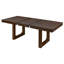 Table de salle à manger extensible 60 "à 78", table de cuisine en bois de ferme avec rallonge amovible, grande table extensible pour 4 à 8 personnes-1308716829