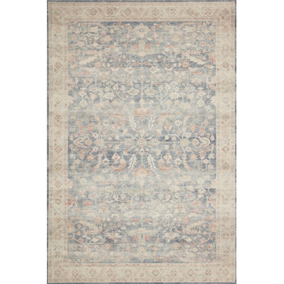 Tapis oriental denim / beige Claribel