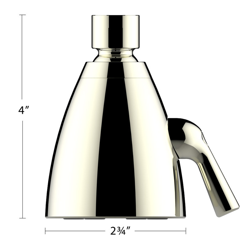Tête de douche multifonction Icon Anystream, Nickel poli, 2.0 GPM