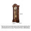 Horloge sur pied en titane