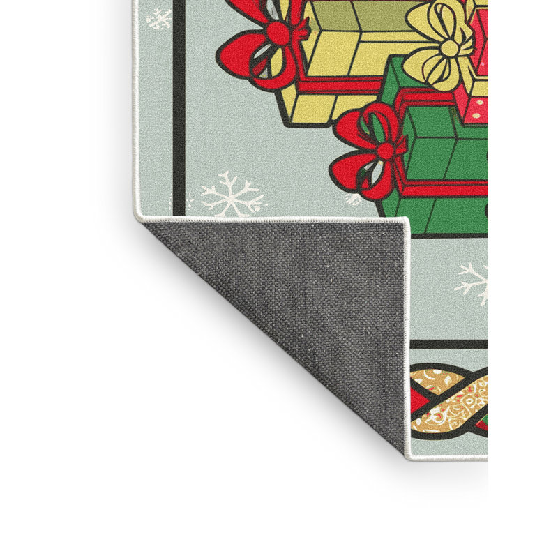 Tapis de Noël, Rectangulaire 8 pi x 12 pi