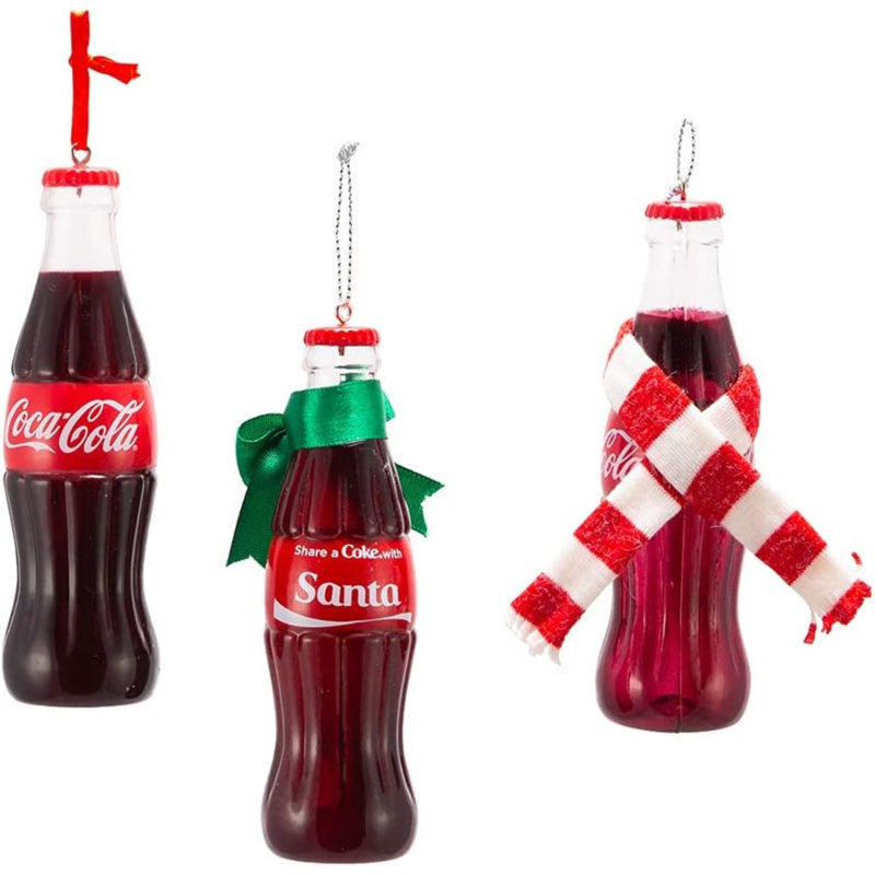 Ensemble d'ornement suspendu 3 pièces Coca-Cola®