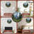 Mountain Forest Scenery Wall Clock