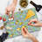 Ambesonne Dragon Cutting Board Large Friendly Cartoon Dragons Multicolor