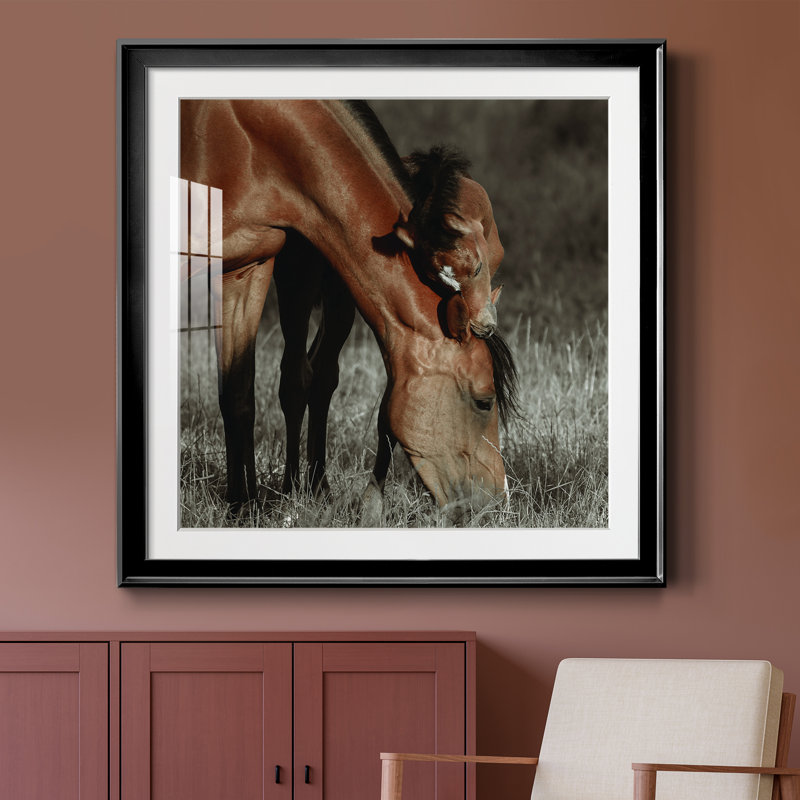 Un lien ininterrompu - photographie, Toile avec cadre noir, H 30,5 po x l 30,5 po x P 1,5 po