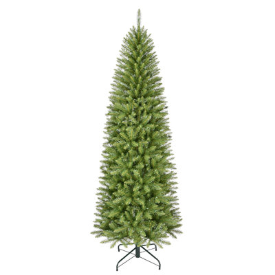 The Holiday Aisle® 7ft Pre-lit Slim Keyport Spruce Tree