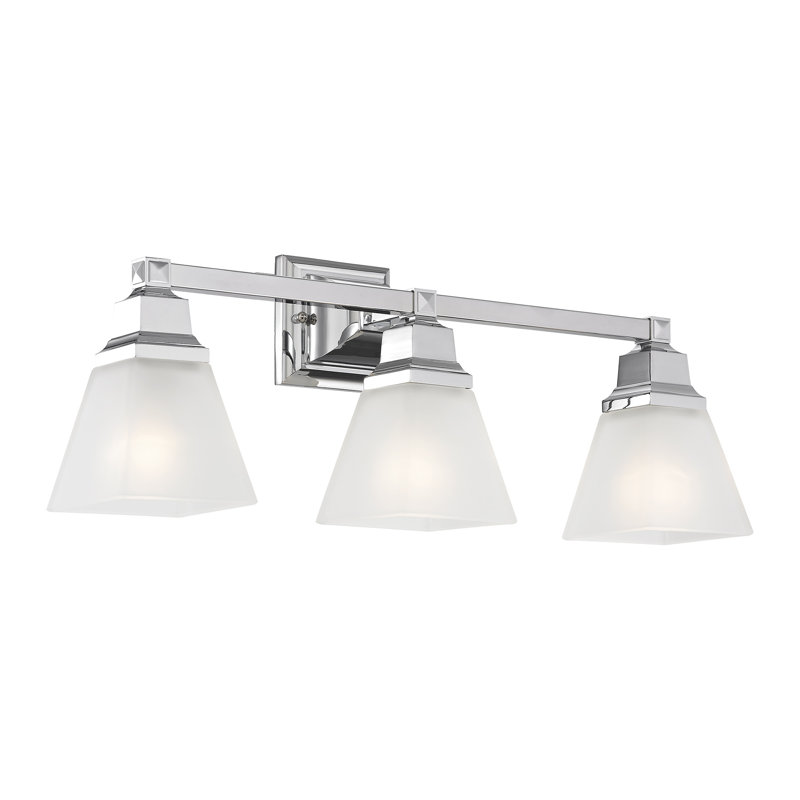 Mathias 3 - Light Dimmable Vanity Light, Polished Chrome