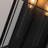 H19" Modern Large Lantern Outdoor Wall Light With Clear Glass Dual-bulb Design And  Black Finish Wall Sconces For Porch Patio Entryway