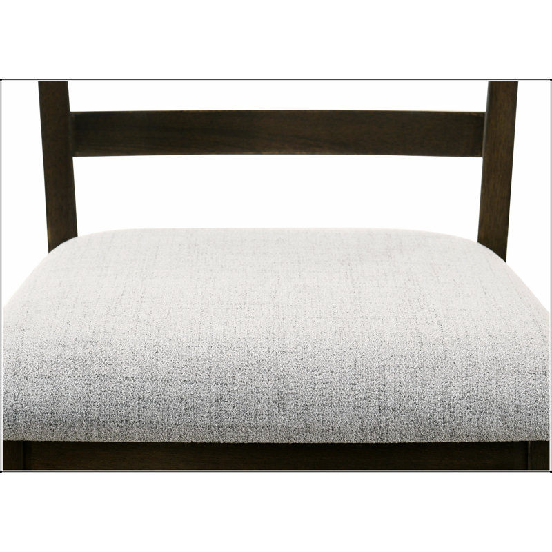 Chaise de salle à manger rembourrée 2pc