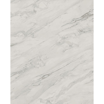 Take Home Sample - Basecore Bianco Carrara Waterproof Luxury Vinyl Plank Flooring - 6 In. W X 12 In. L