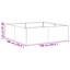 Planter 100X100x30 Cm Steel-278845912