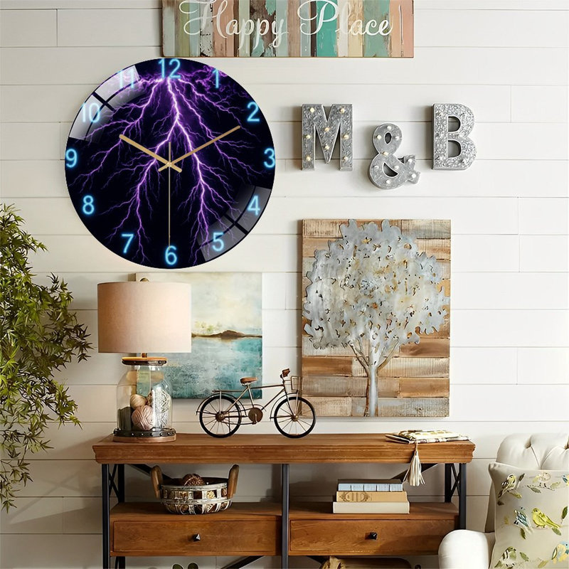 Horloge murale 12 po