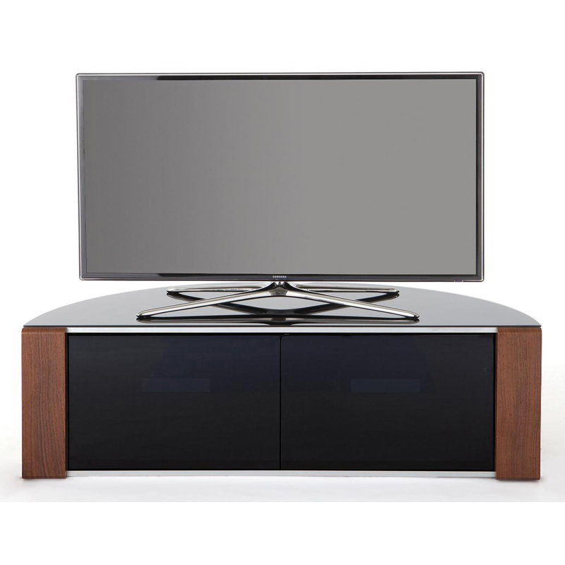 Irving Unfinished TV Stand for TVs up to 50", Walnut