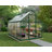 Palram - Canopia Mythos 6' W x 8' D Walk-In Hobby Twin Wall Polycarbonate Aluminum Frame Greenhouse Kit with Roof Vent - Green-278146428-379630575