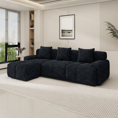 104" W 4 - Piece Upholstered Foam-filled Modular Sectional Sofa