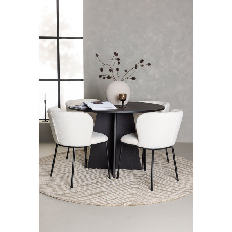 Bonilla 4 - Person Dining Set
