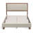 Beverle Queen Solid Wood Bed Frame-744723408