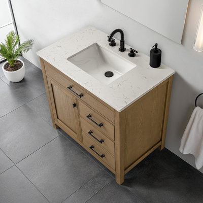 Vandemark 36" Single Vanity - Textured Natural