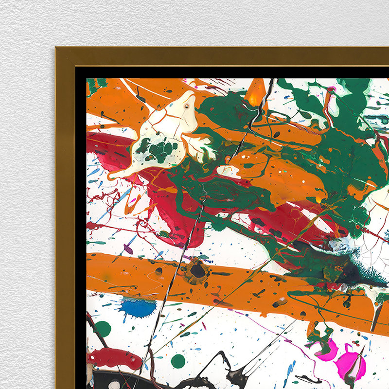 Winding Colors VIII Painting by Danielle Davis, Image Brush Gel