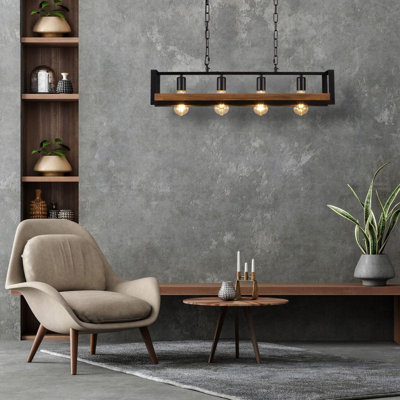 Ailia 4 - Light Kitchen Island Chandelier
