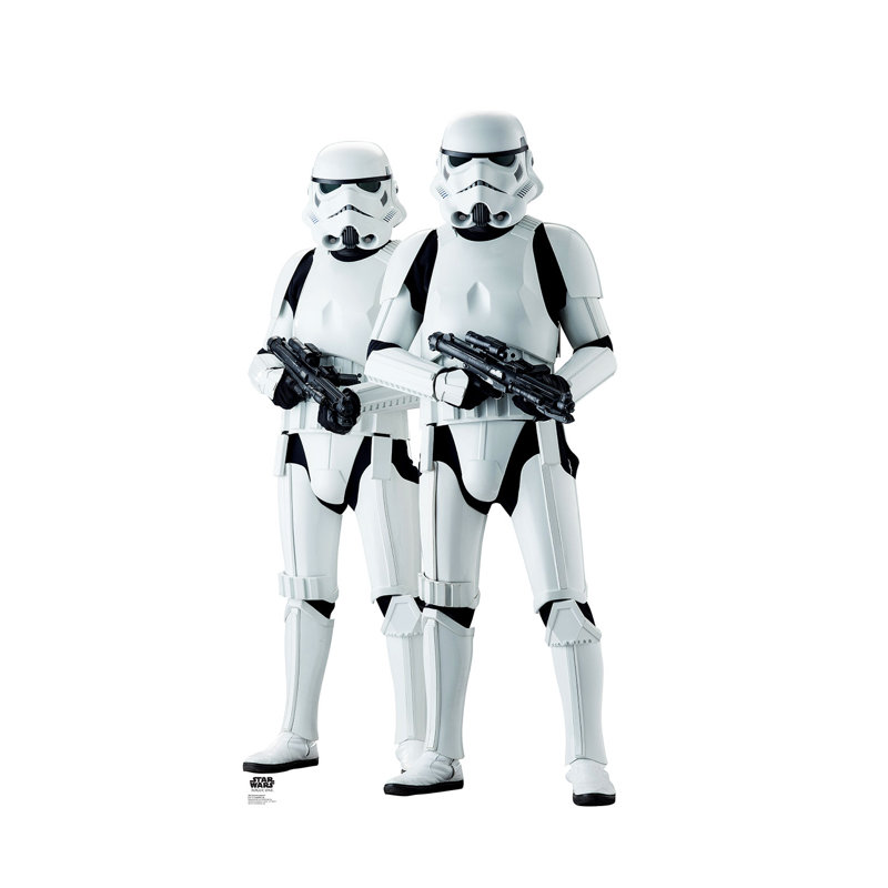 Découpe en carton grandeur nature Star Wars Rogue One Stormtroppers ™
