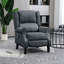 Fauteuil inclinable manuel confortable pour se détendre dans le salon