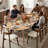 Modern Extendable Dining Table Sets(Must include both Table and Chair) Wood