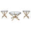 Ensemble de tables basses et de tables d'appoint 3 pièces Modern Modern-758338672