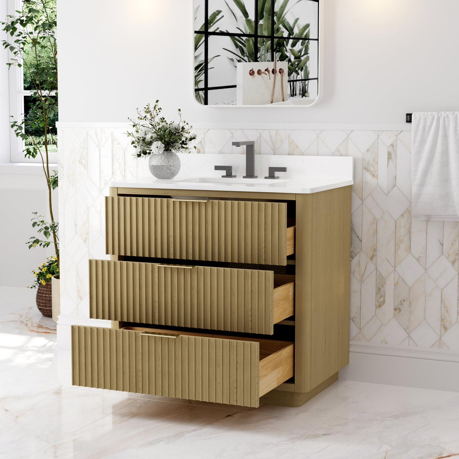 Marcel 36" Single Bathroom Vanity